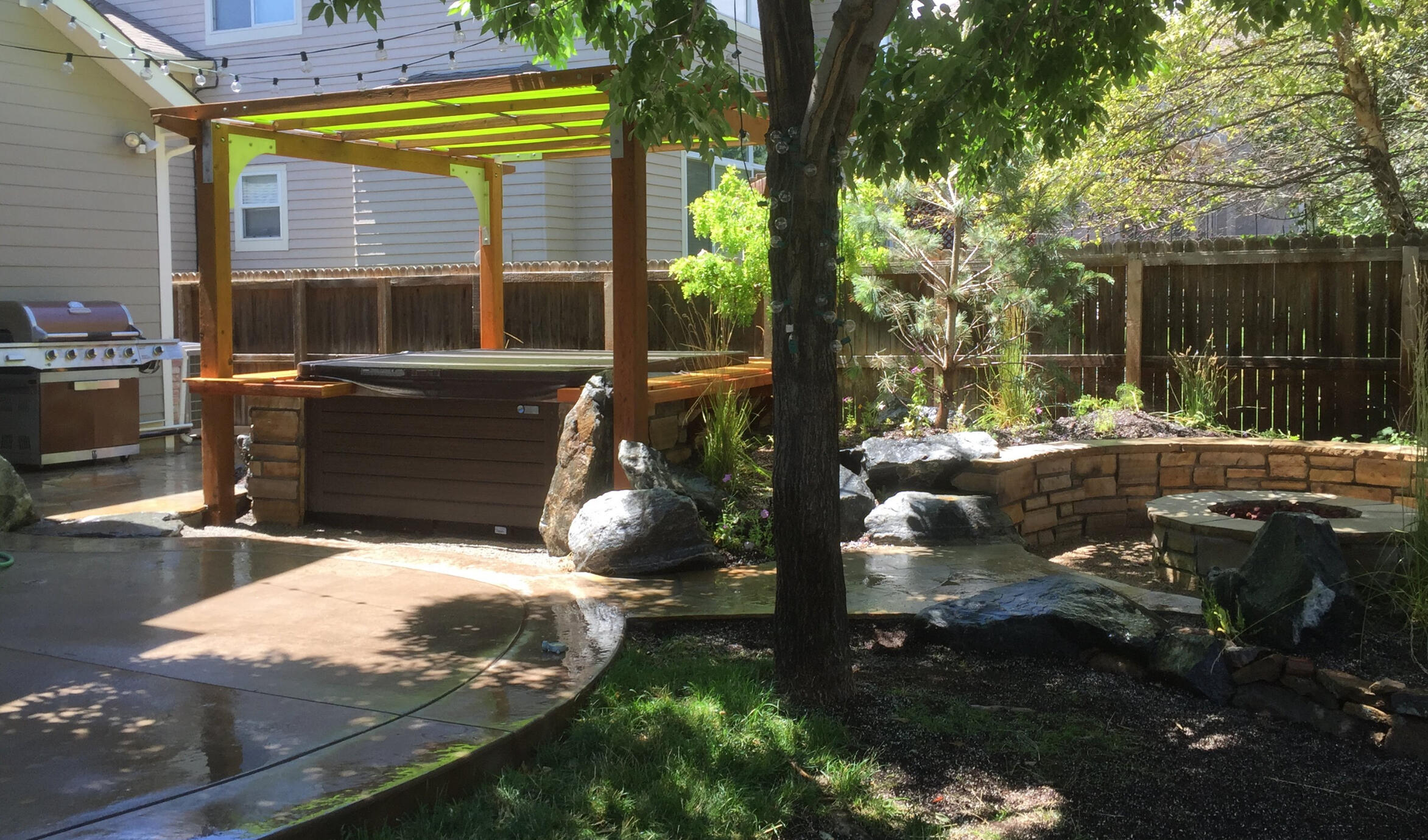 Enjoying all aspects- Fire, Water, Stone, Wood, Metal and Nature