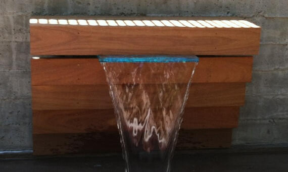 Wood,water and light